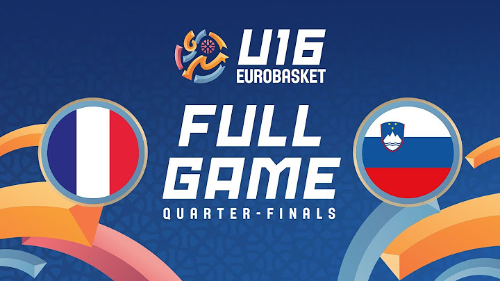 Quarter-Finals: France v Slovenia | Full Basketball Game | FIBA U16 Women's EuroBasket 2024