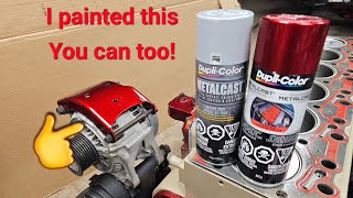 Painting Parts With Dupli-Color Metalcast Spraypaint #spraypaint #automotive #cummins by machinesnmetal 3,147 views 6 months ago 11 minutes, 41 seconds