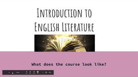 Introduction to English Literature A-level