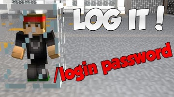 Minecraft Plugin | LOG IT! (Players login with a created password) | Tutorial