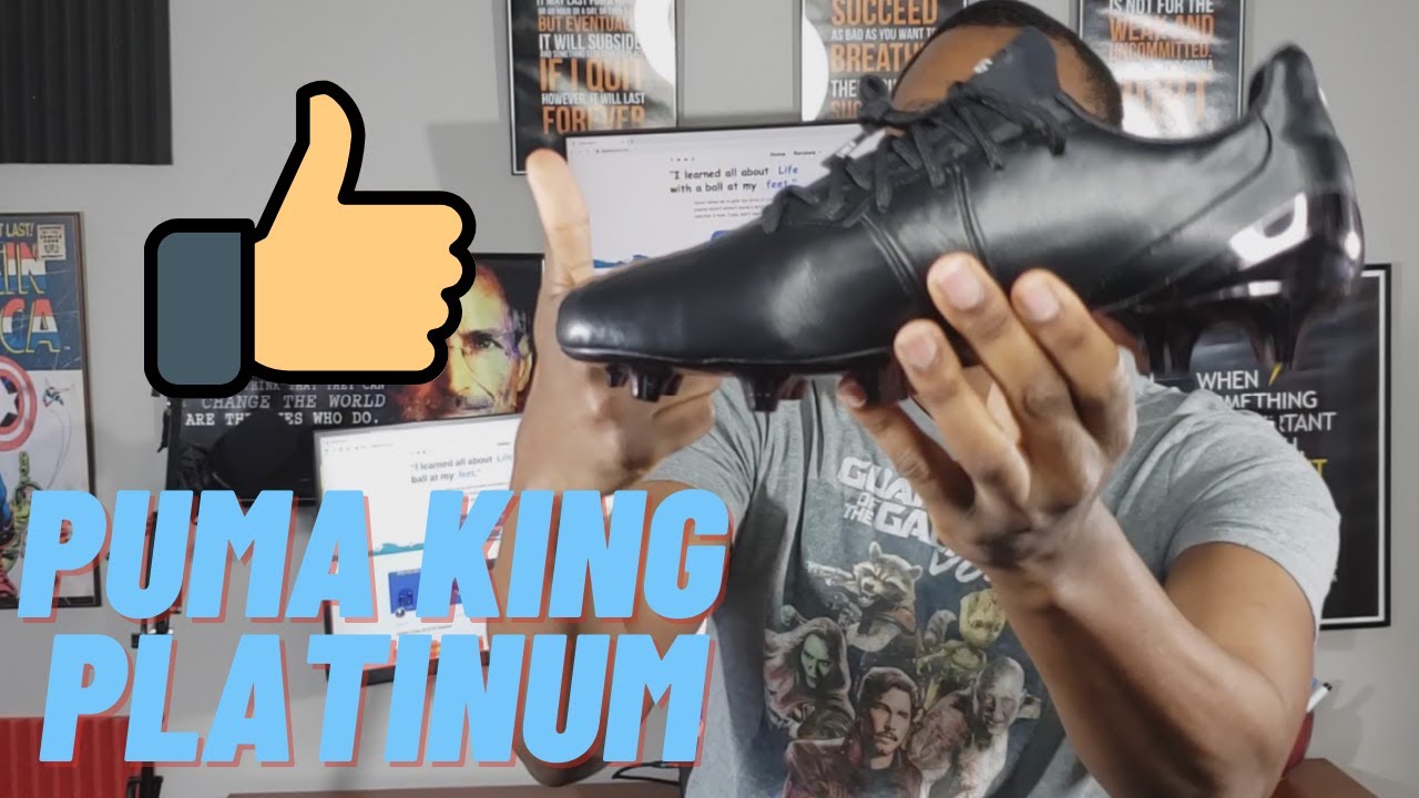 equilibrar competencia monte Vesubio Puma King Platinum FG/AG Detailed Review - YouTube