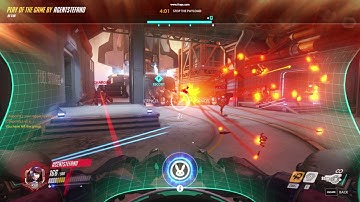 D.VA play of the game quad kill