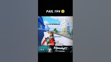 "Fail 1v4 🥺 #bgmi #shorts #pubg
