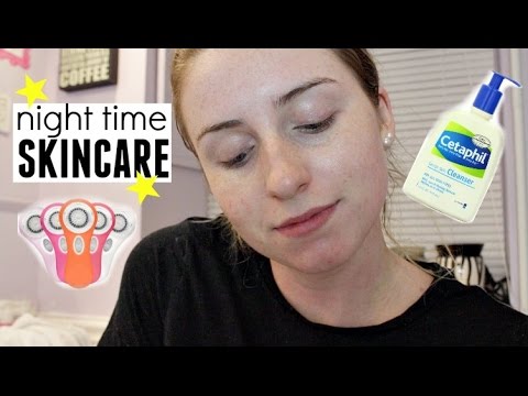 Night Time Skincare Routine for Acne Scars & Dry Skin