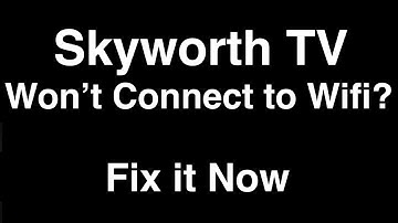 Skyworth TV won