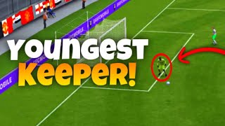 Using The Youngest Goalkeeper in FC Mobile 24!