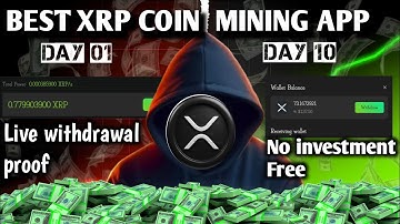 BEST XRP COIN MINING APP 🪙💸 WITHOUT INVESTMENT FREE😊