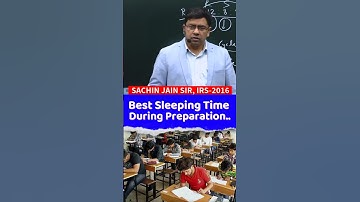 📌Best Sleeping Time During Preparation 🔥Fix Your Sleep, Fix Your Exams!🎯 #shots #study #upsc
