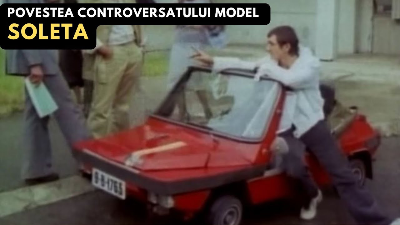 Povestea fascinantă a modelului Soleta, automobilul inventat de Justin Capră.
