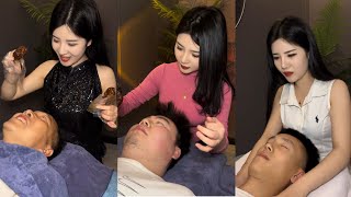 Shave & Face Massage ASMR 😱  Extreme Relax Face Massage | So Relaxing It’s Ridiculous!