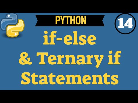 ✔ Python: How To Use if-else Statement and Ternary if Statement | (Video 227)