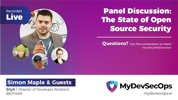 Panel: The State of Open Source Security