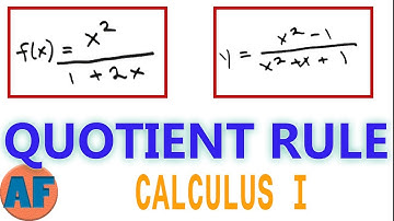 Using the Quotient Rule to Solve First and Second Derivatives and Tangent Lines