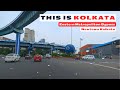 Driving through em bypass and newtown kolkata  kolkata drive 4k