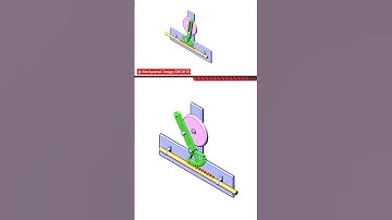 Solidworks 😍 Reciprocating motion animation by @Rong Sheng Yeo #shorts #short