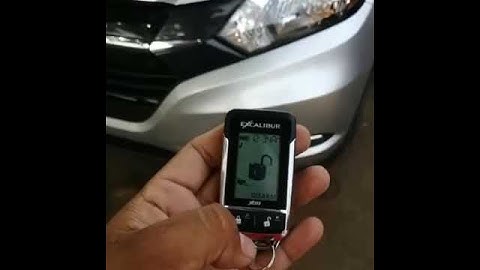 Honda HR V 2016 PTS remote start Excalibur 1870 + Omegalink