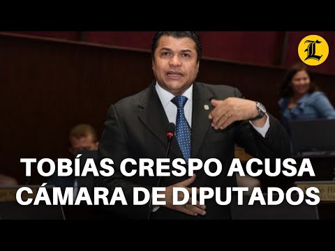 TOBÍAS CRESPO ACUSA CÁMARA DE DIPUTADOS DE APOYAR DIFAMACIÓN EN SU CONTRA