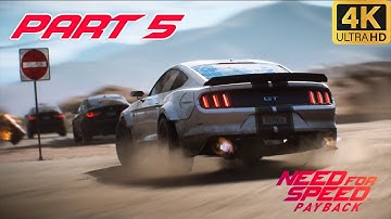 Need for Speed Payback Gameplay Walkthrough Part 5 [4K 60FPS PS5] - No Commentary