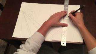 Two point perspective - How to draw Windows and doors
