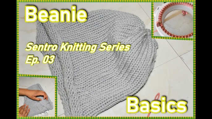 I finally got my Sentro 48 pin knitting machine (knitting is too much for  my fibromyalgia) and I'm so happy with the beanies I'm able to make!! :  r/knitting