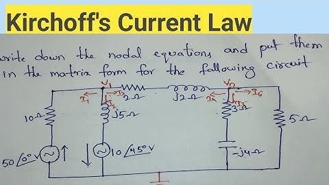 Nodal analysis//KCL//Network analysis//diploma//pls subscribe for more videos