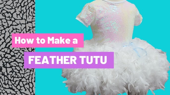 DIY Feather Ostrich Mini Dress For Only $12 Quick & Easy DIY 