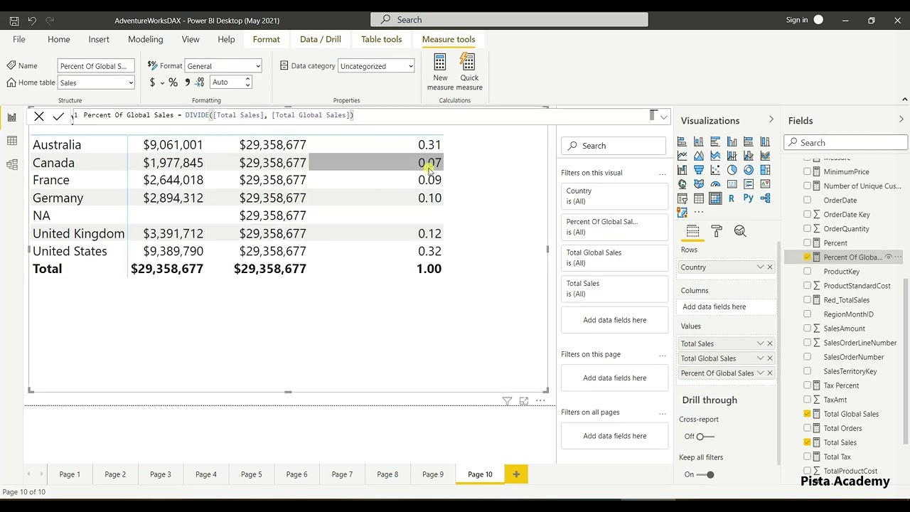 آموزش نرم افزار Power Bi - جلسه شصت و دوم