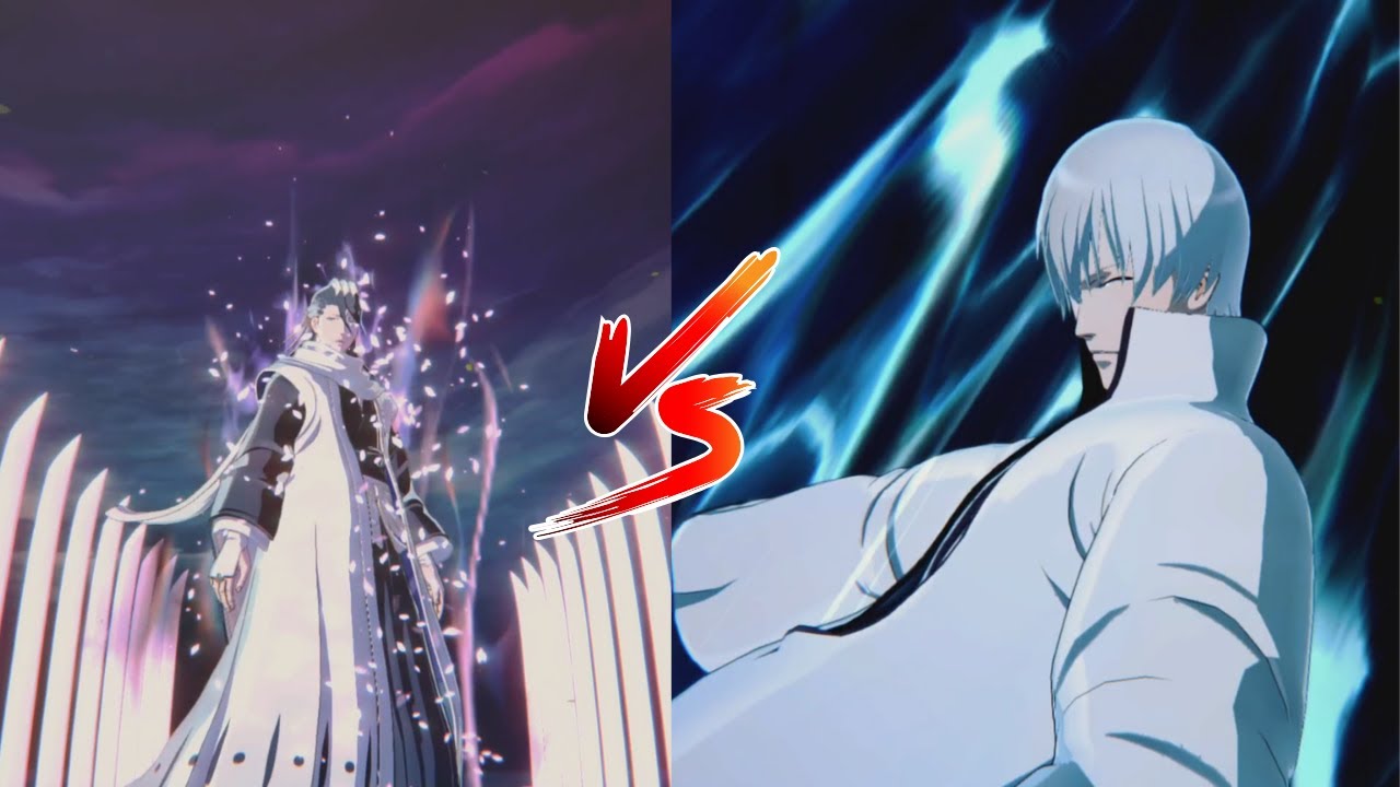 Captain Battle - Byakuya vs Gin | BLEACH Rebirth of Souls