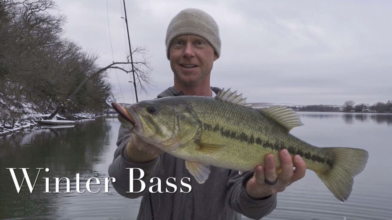 How To Winter Bass Fish W/Out LiveScope