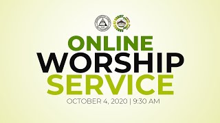 Online Worship Service October 4 2020 Church Of Christ At Peace Valley