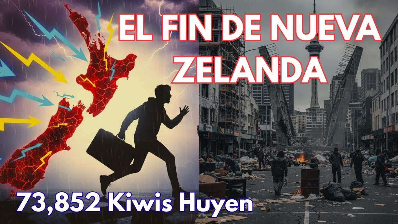¡73,852 Kiwis Huyen de Nueva Zelanda! 🇳🇿 Descubre la Razón Secreta 