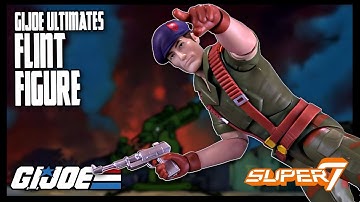 Super7 G.I.JOE Ultimates Wave 2 Flint Figure @TheReviewSpot