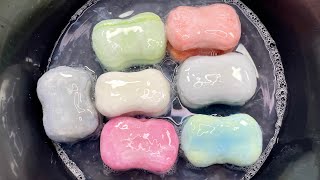 SOAKED SOAP / MUSHY SOAP / SAFEGUARD SOAP SETS / ASMR SOAP #acmp #soap #satisfying #soakedsoaps