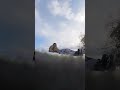 My snowboard accident #shorts #snowboarding