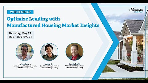 Optimize Lending with Manufactured Housing Market ...