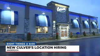 Culver’s hiring for new Anderson restaurant