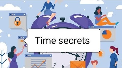 Time secrets ✨Get more done in less time✨