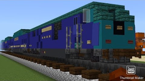 Minecraft 1:1 Scale Coaster Train Tutorial