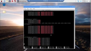 Bài 5: Giao tiếp giữa Raspberry pi và led 7 thanh