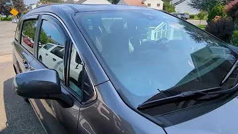 CLIM ART in-Channel Rain Guards Wind Deflectors Review and Install Tips - on Toyota Sienna