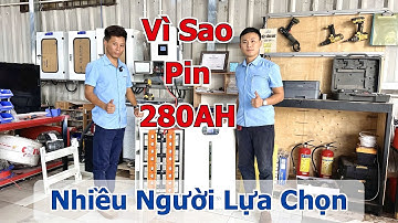 Pin Lưu Trữ 280AH Trong Hệ Thống Điện Mặt Trời