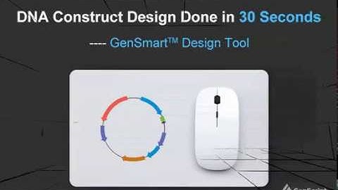 DNA Construct Design Done in 30 Seconds