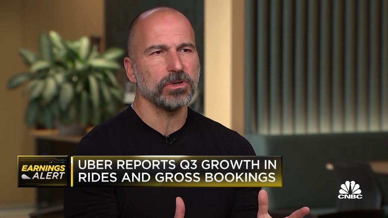 Read more about the article Uber CEO Dara Khosrowshahi on Q3 earnings inflation impact and freight business – CNBC Television