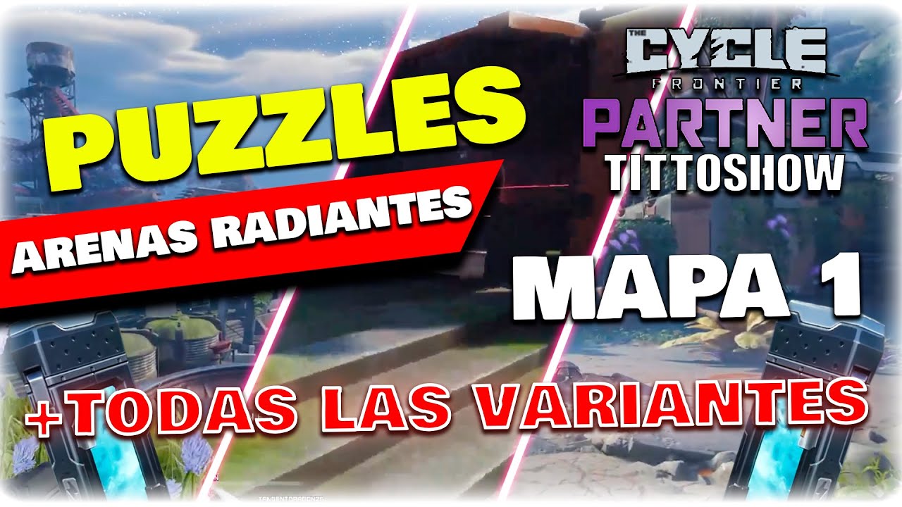 COMO HACER los PUZZLES de ARENAS RADIANTES en The Cycle Frontier YouTube