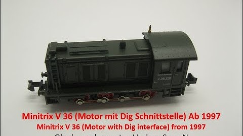 NM032C Minitrix V 36