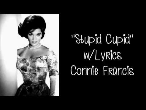 Stupid Cupid (Lyrics On Screen) Connie Francis Lyrics