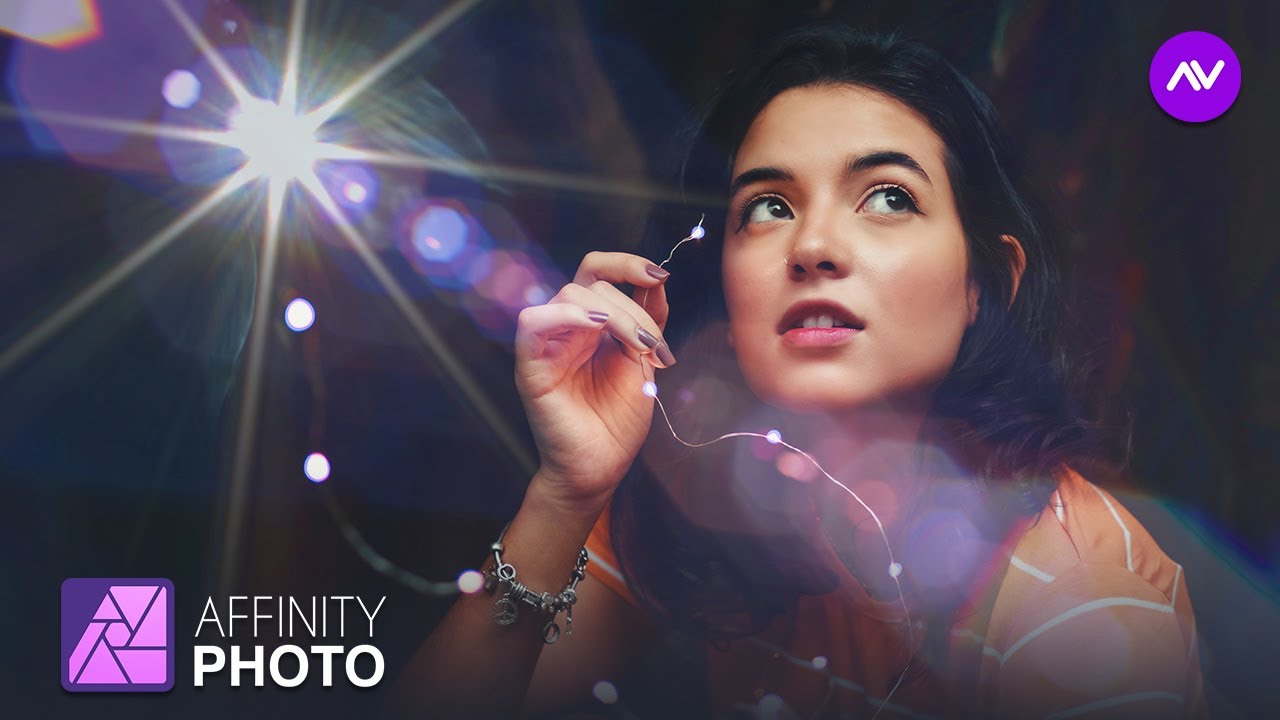 How To Create Lens Flare Photo Effect in Affinity Photo Affinity Photo