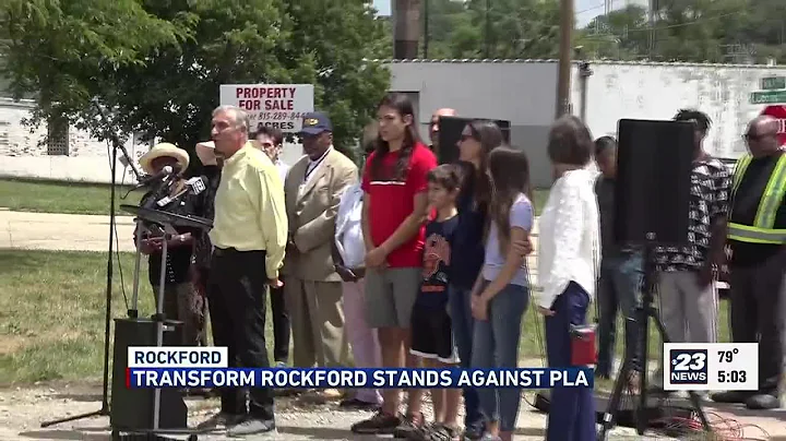Transform Rockford holds press conference for the Barber Colman redevelopment