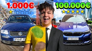 MASINA DE 1.000€ vs 100.000€ *BMW M5*