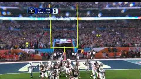 [HD] Devin Hester Opening Kickoff Return | Superbowl XLI | Extended Version
